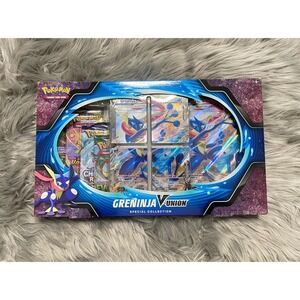 Pokémon TCG Greninja V-UNION Special Collection Box – Sealed (Minor Corner Wear)